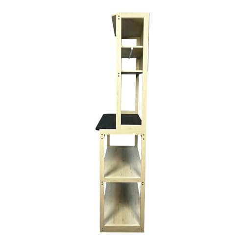 5-Tier White Wood-Style Kitche - Kitchen Baker reseña y precio
