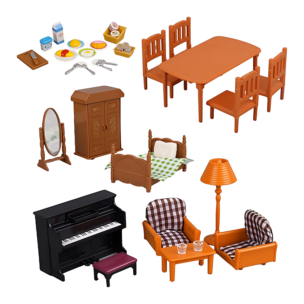Miniature Furniture 1:12 Dollh - Kitchen Q reseña y precio