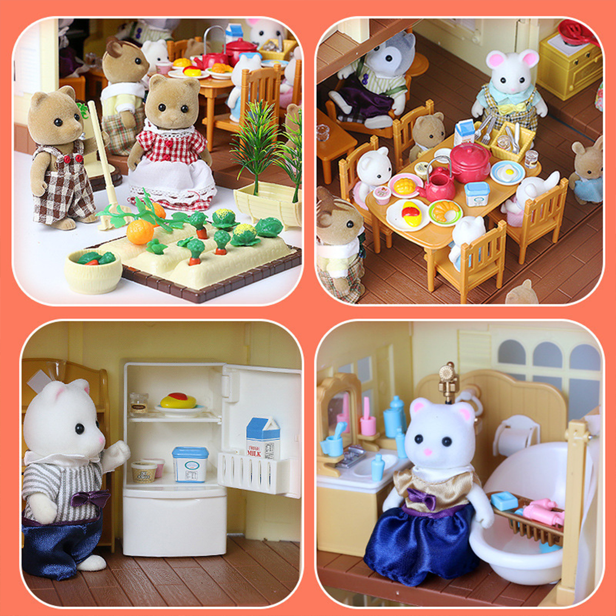 Miniature Furniture 1:12 Dollh - Kitchen Q reseña y precio