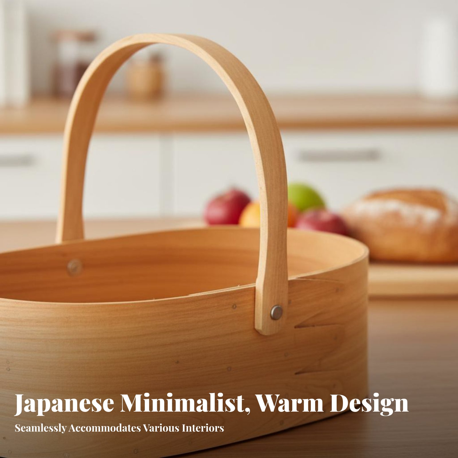 Handled Wood Chip Container Ja - Kitchen Baking Molds reseña y precio